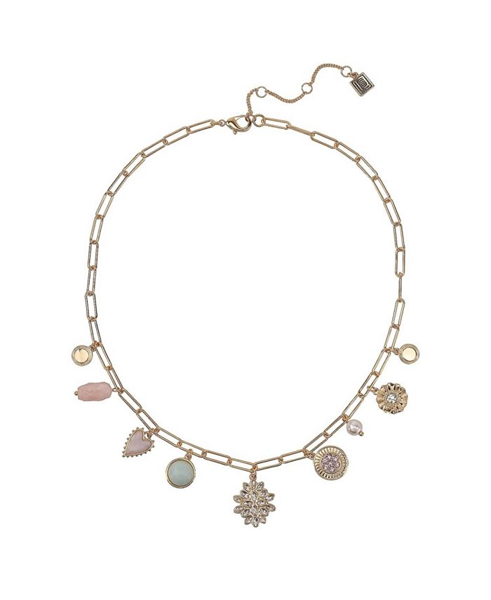 Laundry by Shelli Segal Mixed Charm Necklace - Macy's