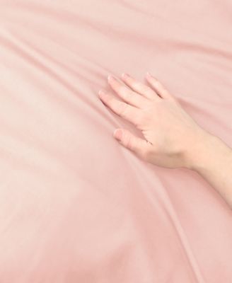 300-TC Crisp Cotton Percale Lightweight 3Pc Duvet Cover Set, King/California King