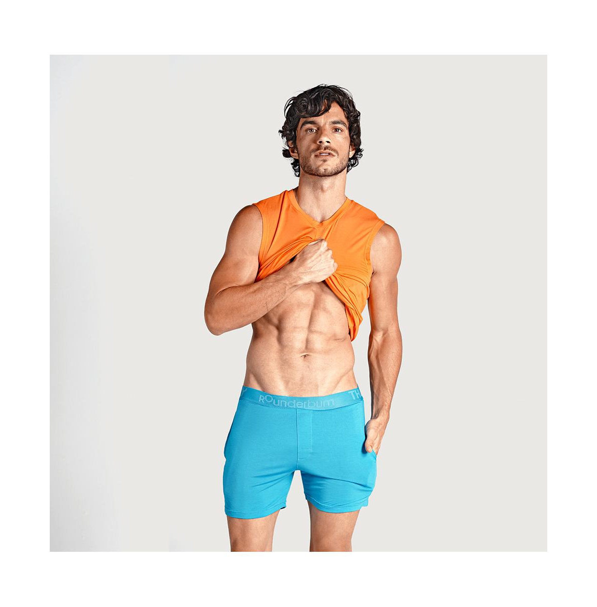 Men's Bum Around Pajama Short - White