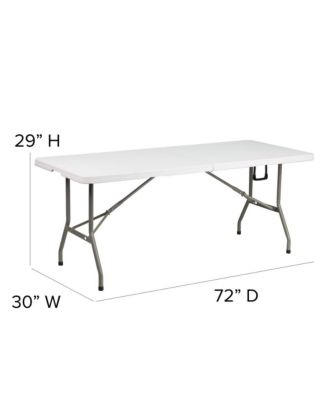 Outdoor Event/Tailgate Tent Set With Pop Up Event Canopy And Wheeled Case And Bi-Fold Table With Carrying Handle