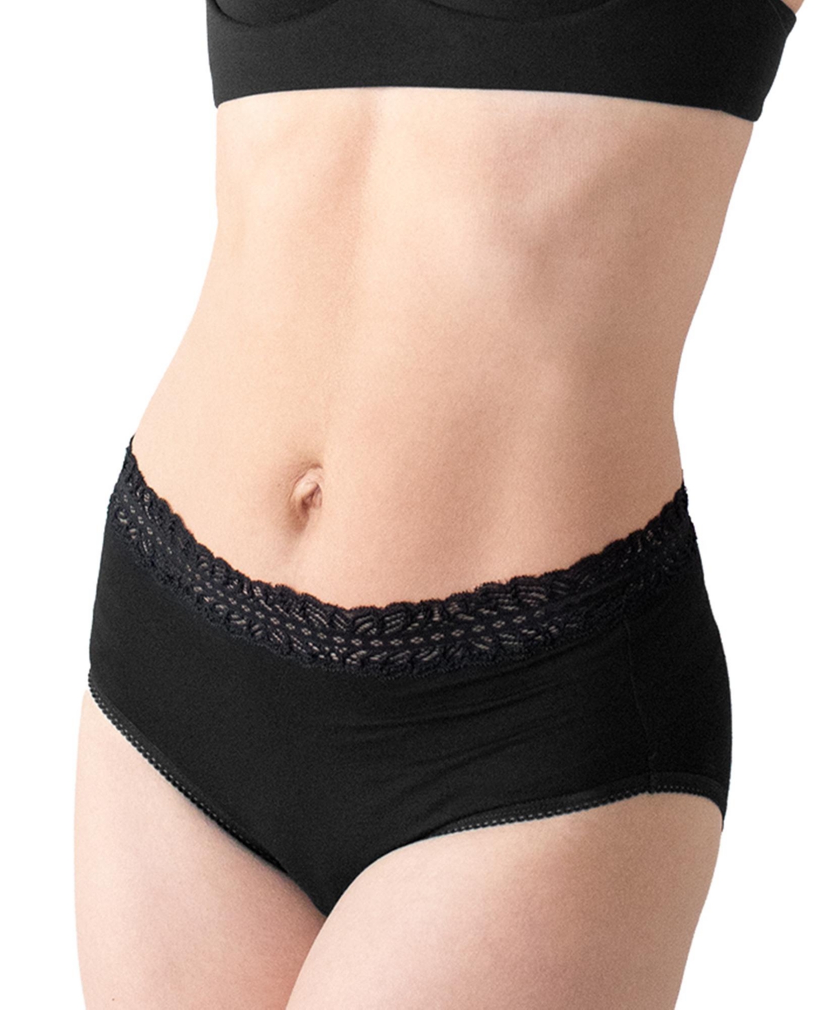 Plus Size High-Waisted Postpartum Recovery Panties (5 Pack) - Neutrals