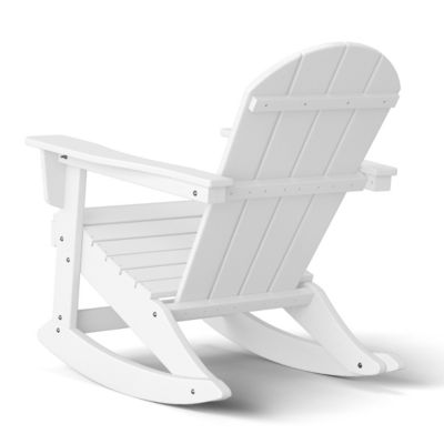 Outdoor Patio Porch Rocking Adirondack Chair (Set of 2)