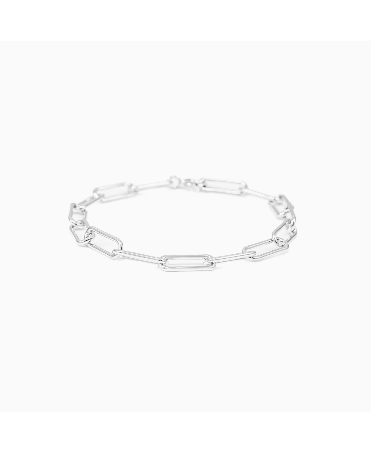 Amelia Chain Statement Bracelet - Silver