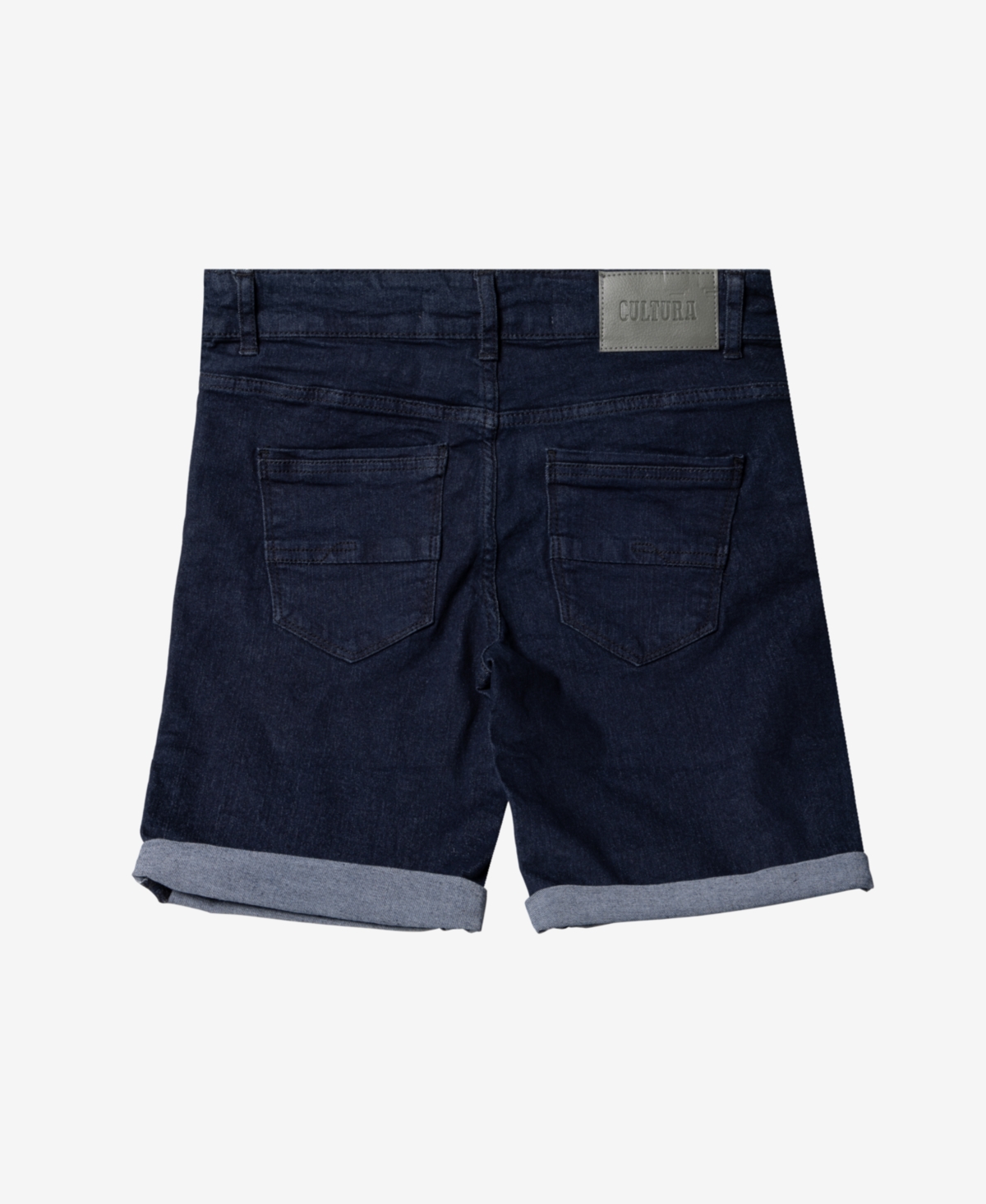 Cultura Big Boys Roll-Up Denim Shorts 2-Pack -light blue