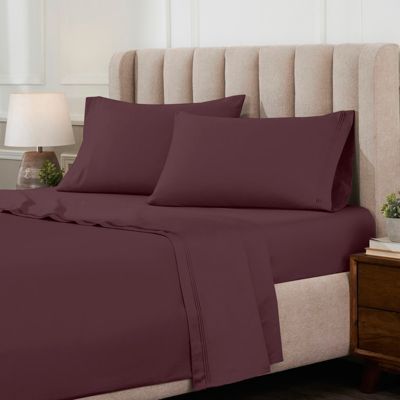 1000-Thread Count Egyptian Cotton Deep Pocket 4-Pc. Sheet Set,Queen Size
