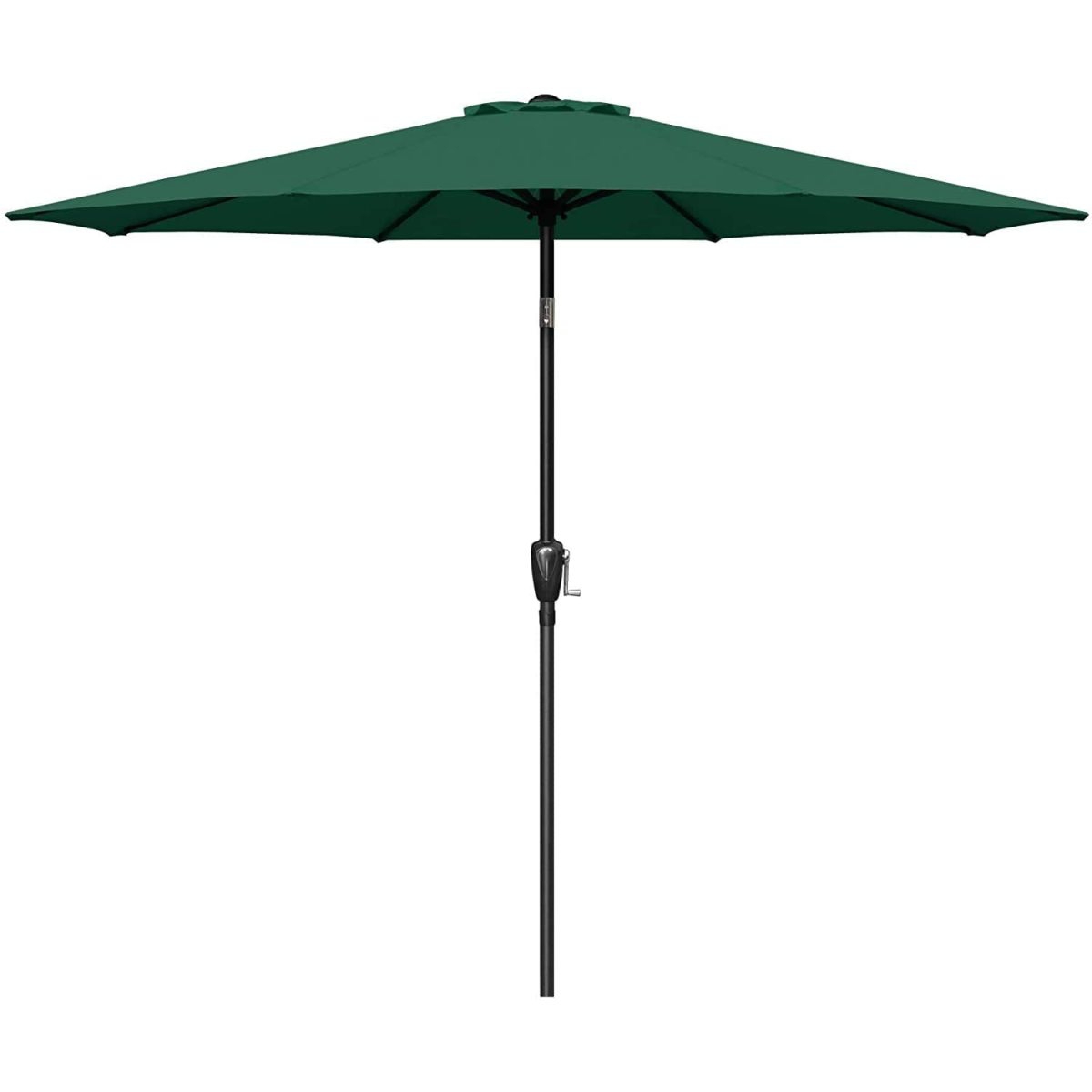 Streamdale Furniture Deluxe 9 Ft Outdoor Market Table Patio Umbrella With Button Tilt, Crank