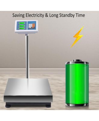 660 lbs Weight Computing Digital Floor Platform Scale