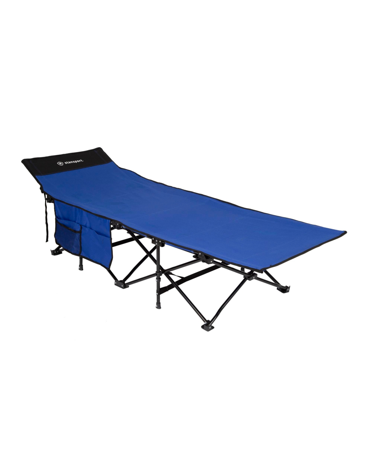 Easy Set-Up Folding Cot - Blue