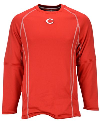 Majestic Men's Cincinnati Reds Practice Pullover