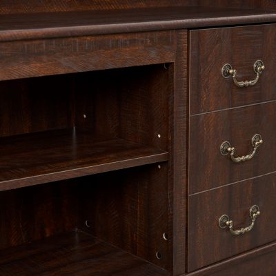 Streamdale Farmhouse Rustic TV Stand for Up to 65" TV