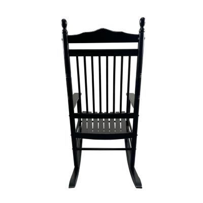 Streamdale Balcony Porch Adult Rocking Chair - Black