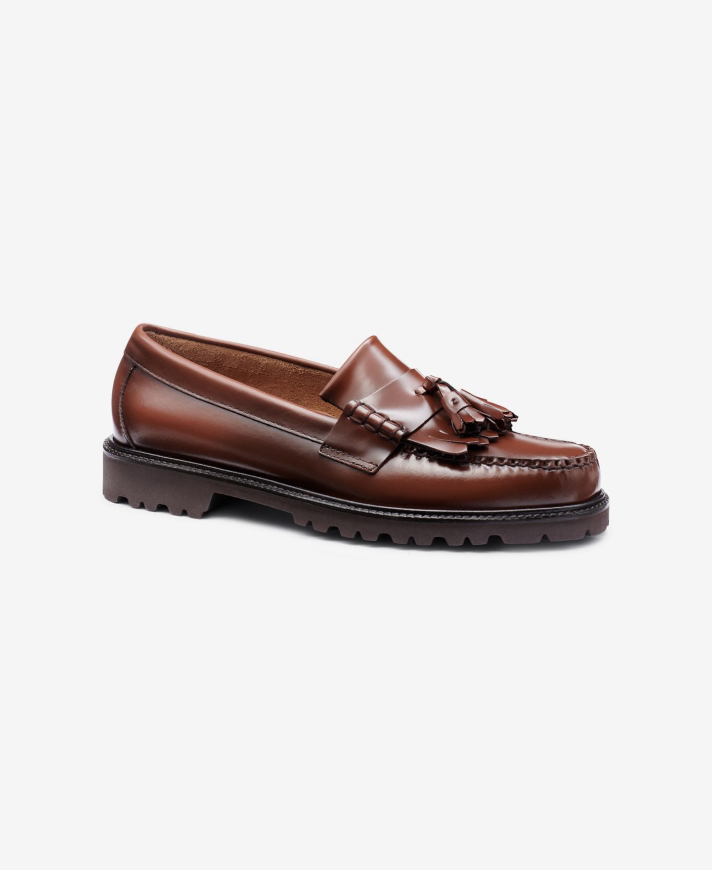 Мужские туфли G.H.BASS Layton Kiltie Lug Weejuns® Loafers, цвет: Винный — фото 10