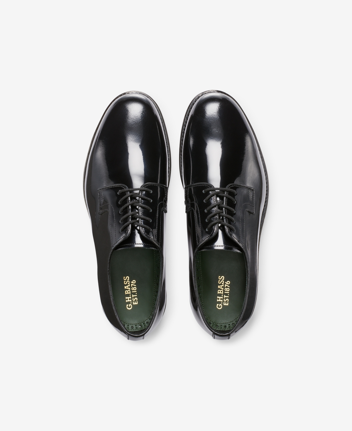 G.h.bass Men's Monogram Blucher Derby Dress Shoes