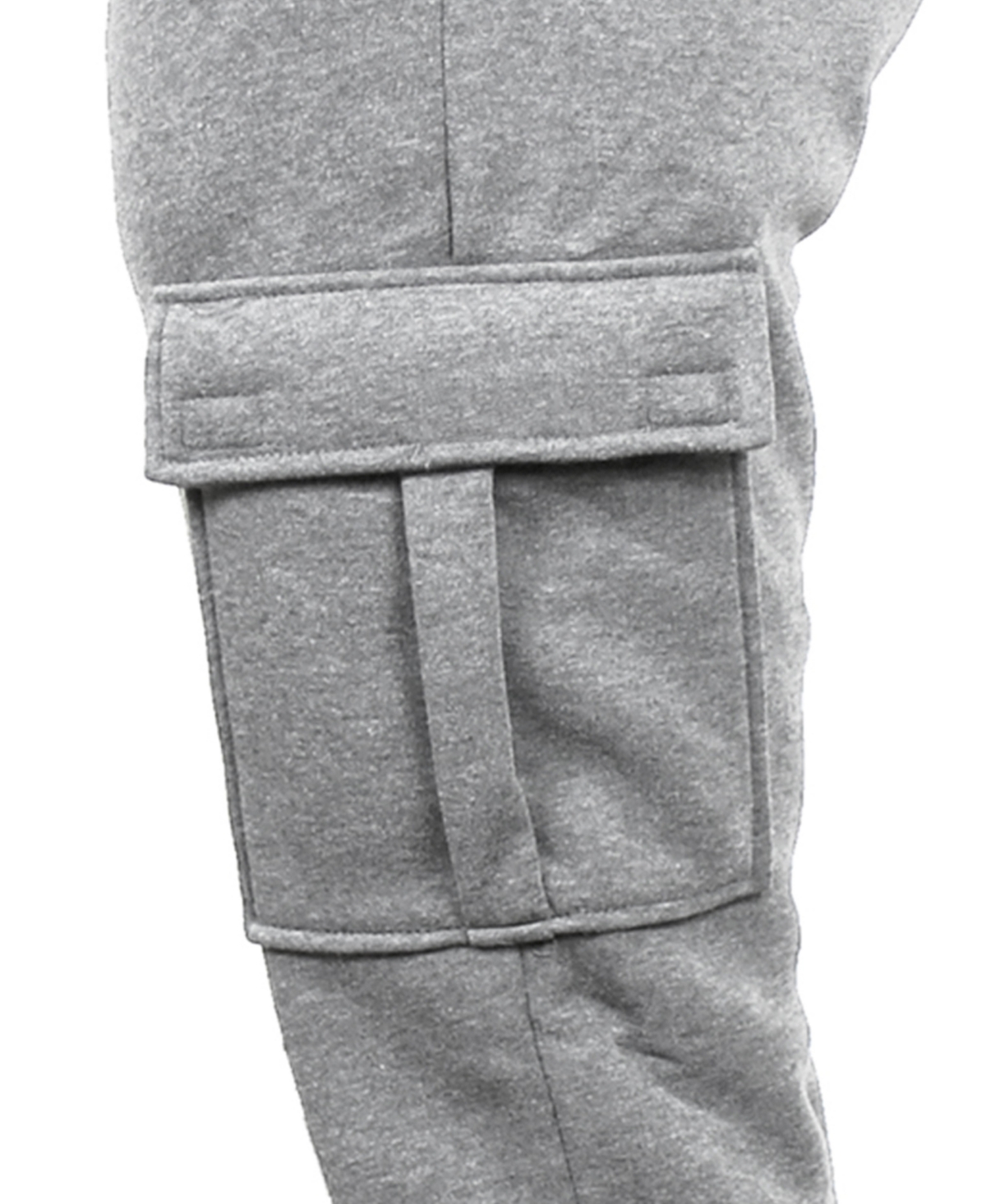 Carol Vee Women's Heavyweight Loose Fit Fleece-lined Cargo Jogger Pants In Charcoal