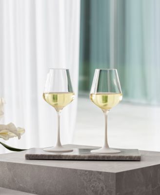 Manufacture Rock Blanc White Wine Glasses, Set of 4
