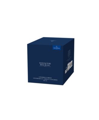 Manufacture Rock Blanc Highball Glasses, Set of 4