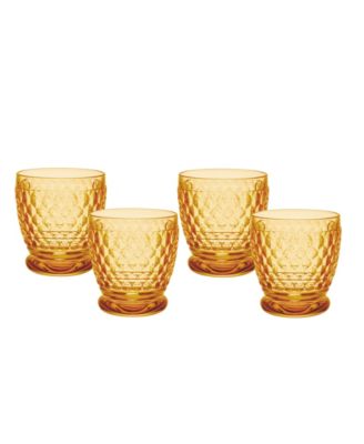 Boston Double Old Fashioned Glasses, Set of 4