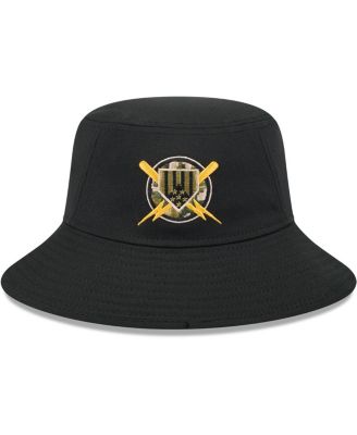 Men's Black Chicago Cubs 2024 Armed Forces Day Bucket Hat