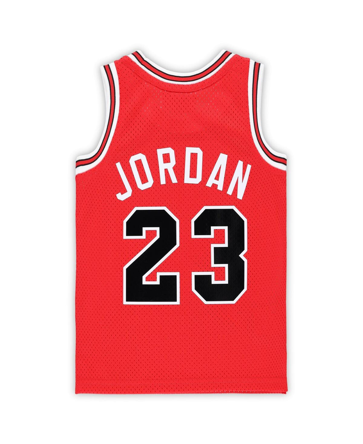 Mitchell & Ness Preschool Michael JordanChicago Bulls Hardwood Classics 1984/85 Authentic Swingman Jersey - Red