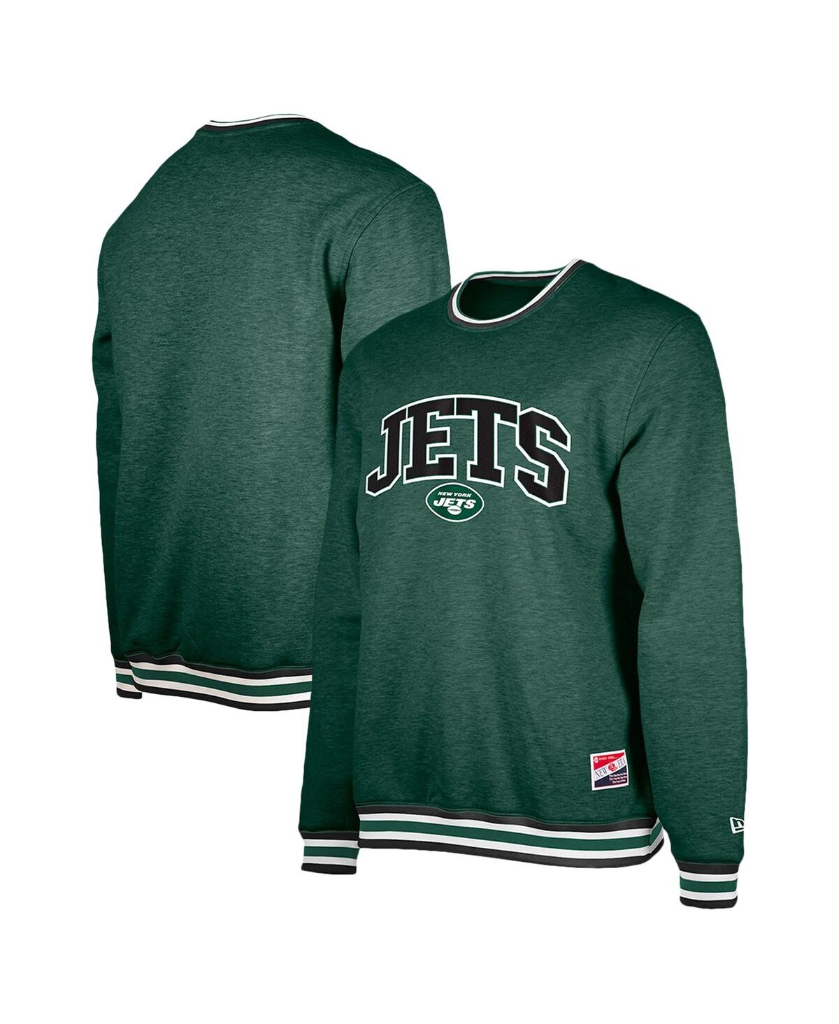 Men's Green New York Jets Pullover Sweatshirt - Green