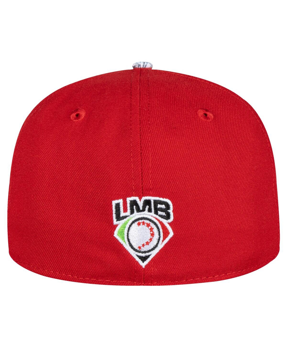 New Era Men's Red/White Mexico Diablos Mexico League On Field 59FIFTY Fitted Hat