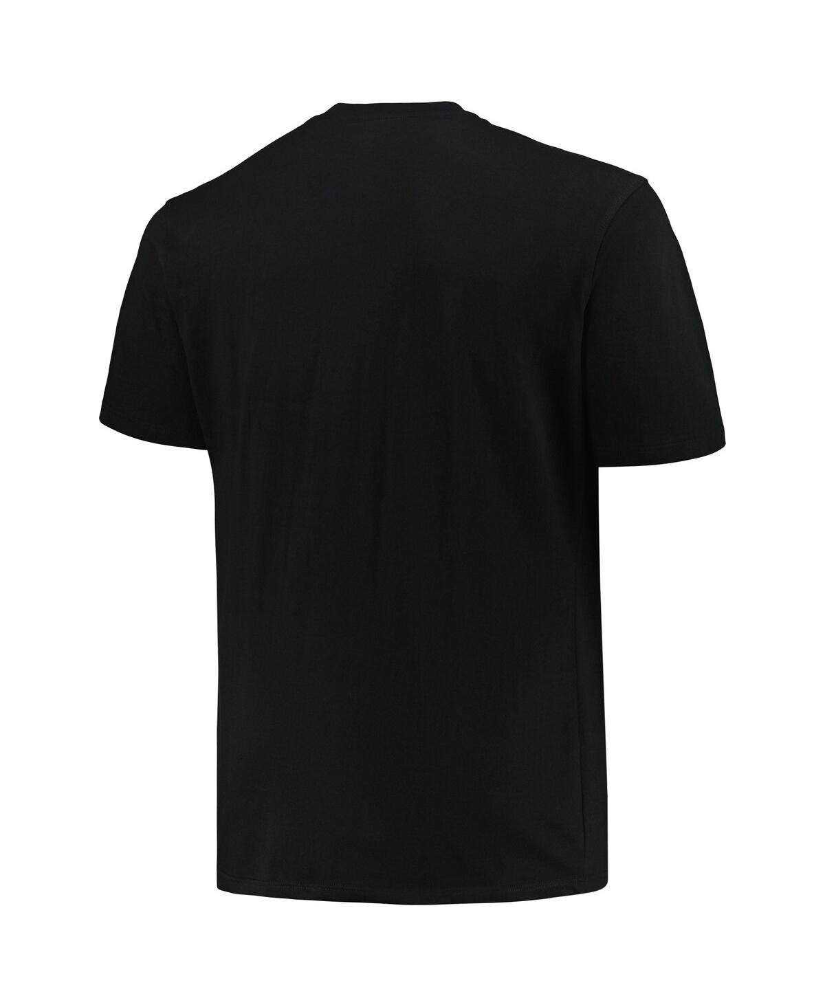 Shop Fanatics Men's Black Cleveland Browns Big Tall Pop T-shirt