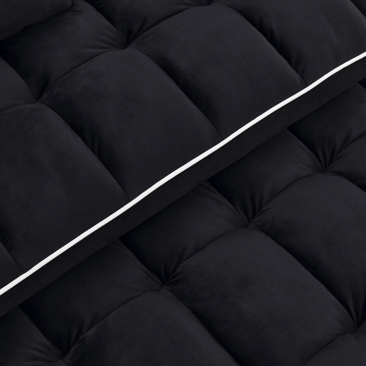 Streamdale Furniture 55.51 Inch Versatile Foldable Sofa Bed In 3 Lengths, Modern Sofa Sofa Sofa