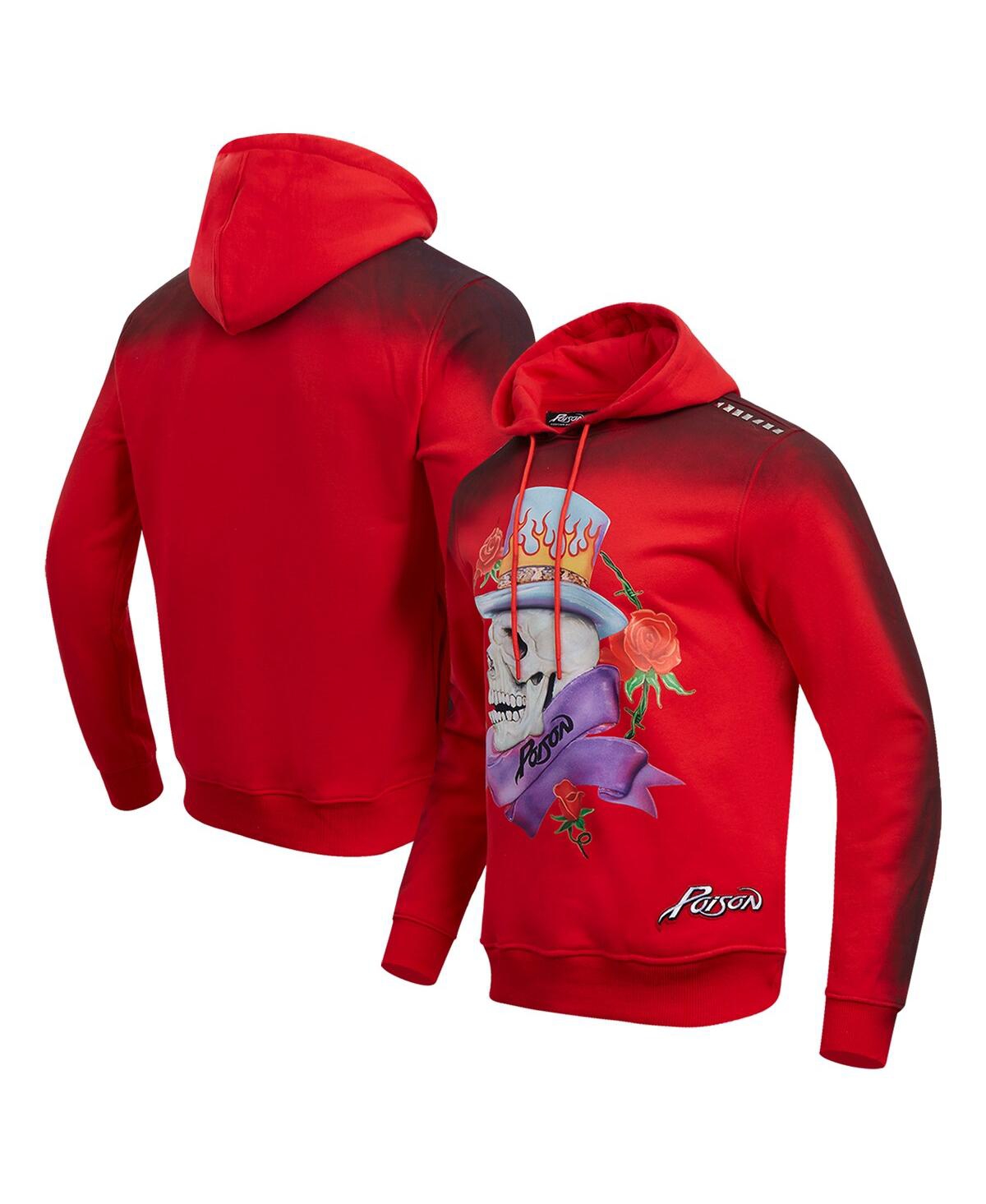 Freeze Max Men's Red Poison Love On The Rocks Pullover Hoodie