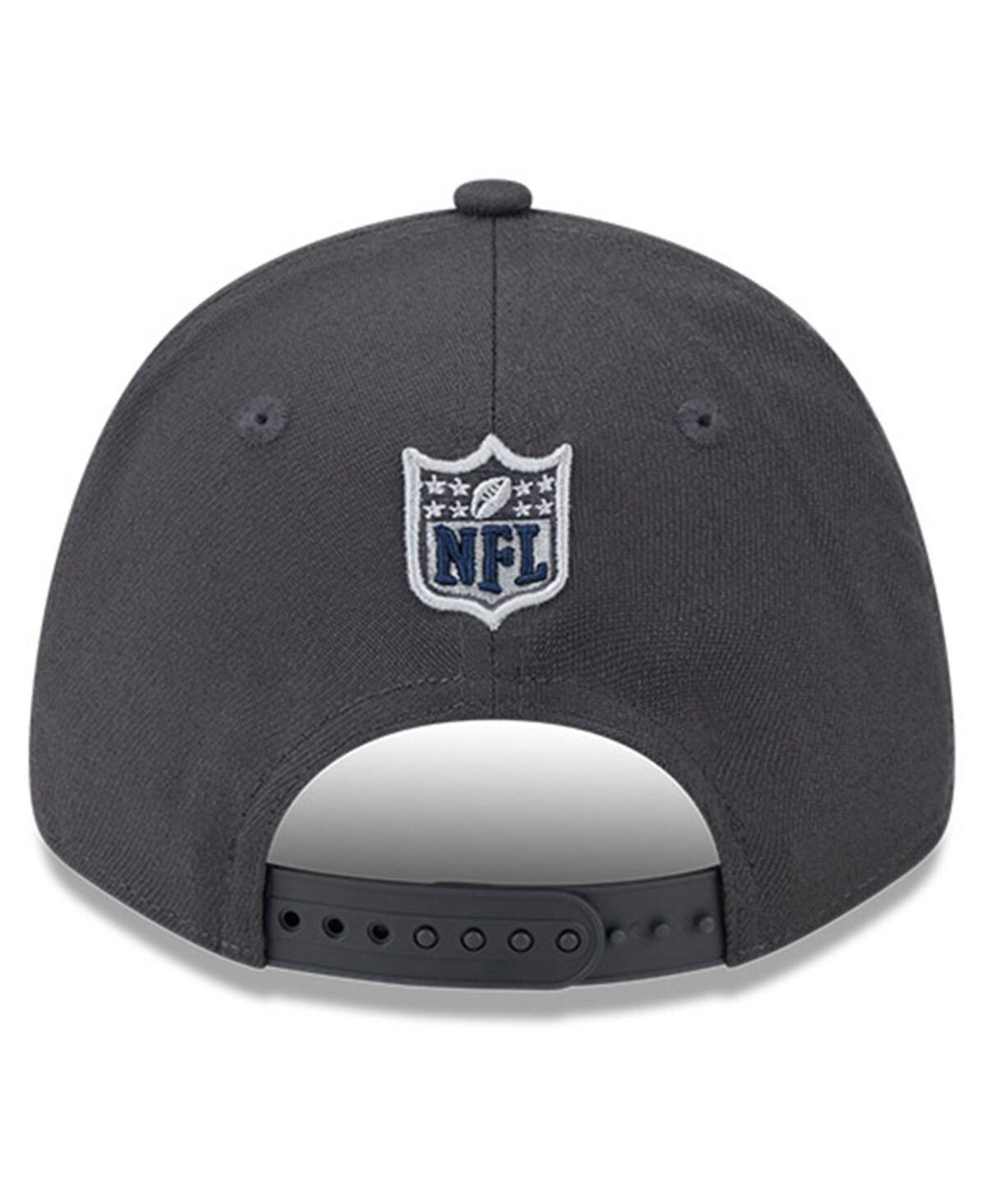 New Era Men'sDallas Cowboys 2024 Nfl Draft 9FORTY Adjustable Hat - Graphite