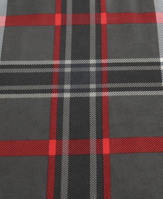 CLOSEOUT! Willow Plaid Microsuede 2 Piece Duvet Cover Set, Twin