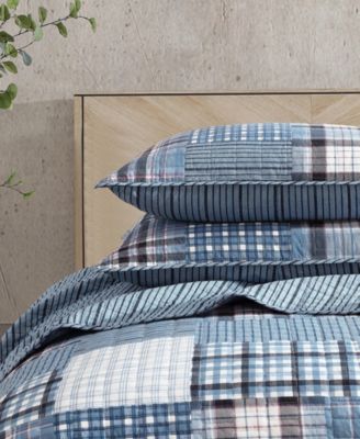 Hawthorne Reversible 3 Piece Quilt Set, Full/Queen