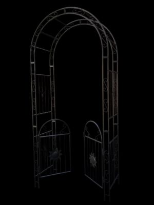 Metal Garden Arch for Support and Events