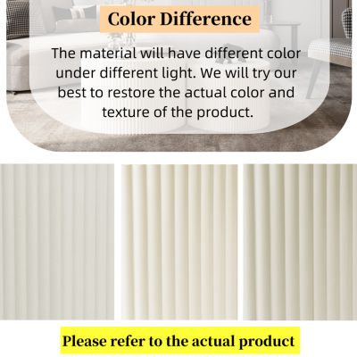 Beige Wave Stripe Nesting Coffee Table Set (2)