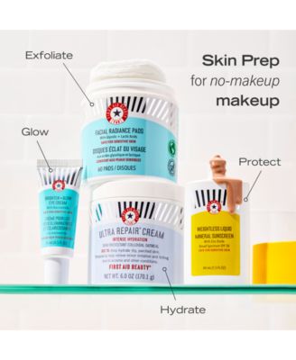 Facial Radiance Pads with Glycolic + Lactic Acids – Exfoliating Pads with AHA, 60 pads