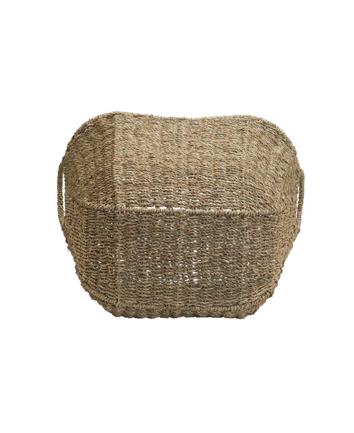 Shop Household Essentials Natural Seagrass Basket With Handles