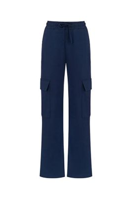 Women's Cargo Pants with Elastic Waistband