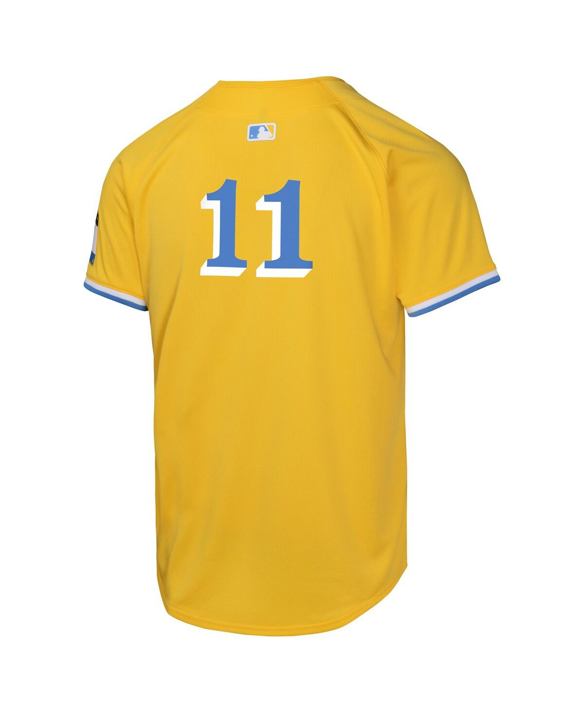 Nike Big Boys and Girls Rafael DeversBoston Red Sox City Connect Limited Player Jersey - Gold