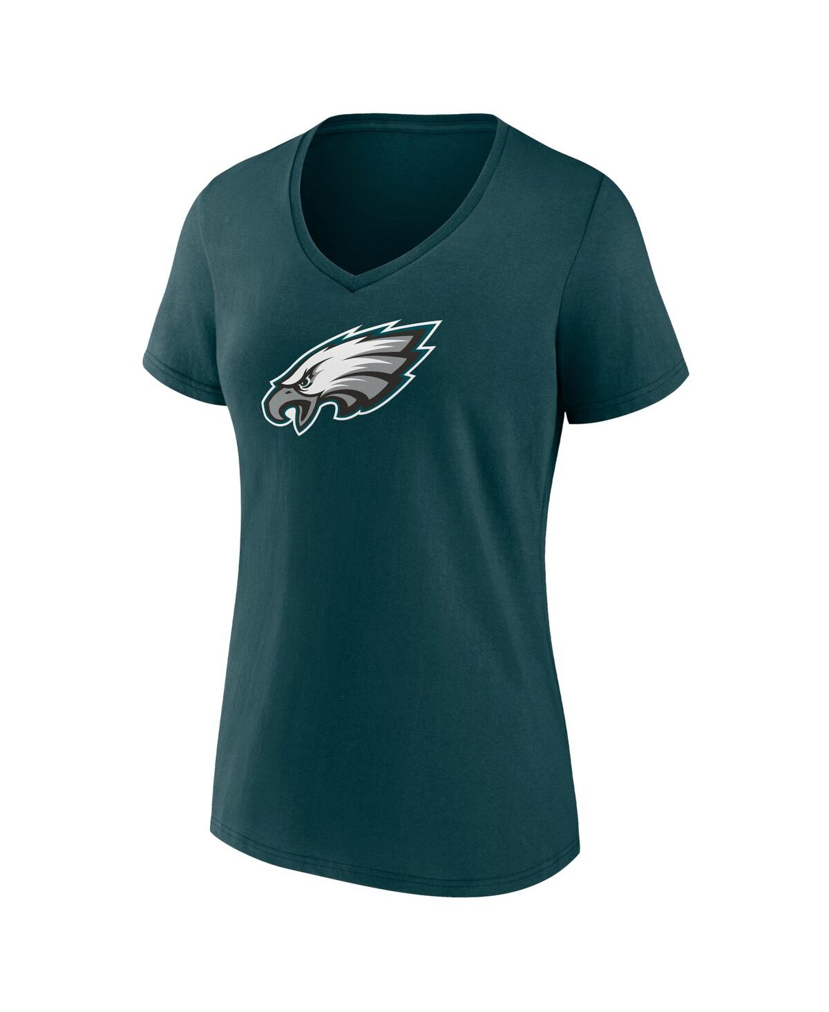 Fanatics Women's Branded MidnightPhiladelphia Eagles Mother's Day V-Neck T-Shirt - Green