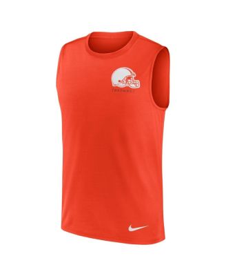Men's Orange Cleveland Browns Muscle Tank Top