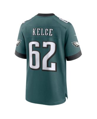 Men's Jason Kelce Midnight Philadelphia Eagles Team Game Jersey