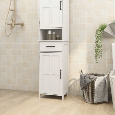 Streamdale Double Door Narrow Height Slim Floor Standing Cabinet