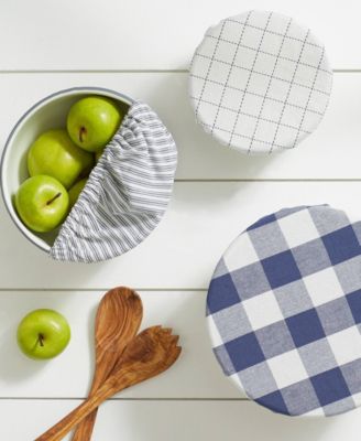 3-Pc. Cotton Dish Cover Set