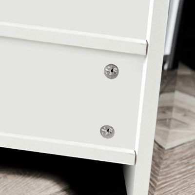  Modern High Gloss Sideboard with LED Light