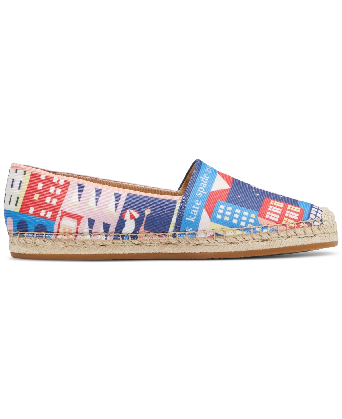 Kate Spade New York Women's City Map Flat Espadrille Flats