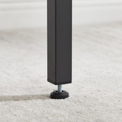 PU Bar Table Set with 2 Backrest Stools