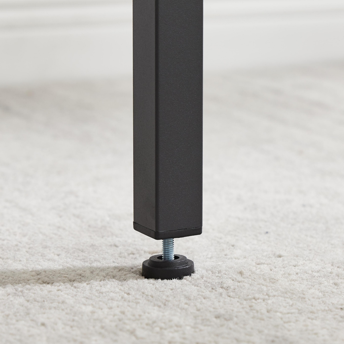 Simplie Fun Bar Table Set With 2 Bar Stools Pu Soft Seat With Backrest, 43.31" L X 15.75" W X 35.43"