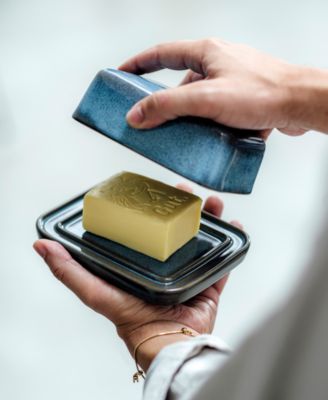 Lave Covered Butter Dish