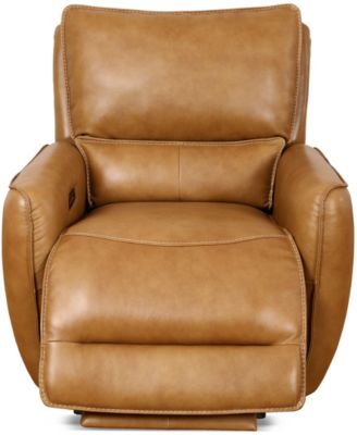 Derban 40" Leather Zero Gravity Recliner, Created for Macy's