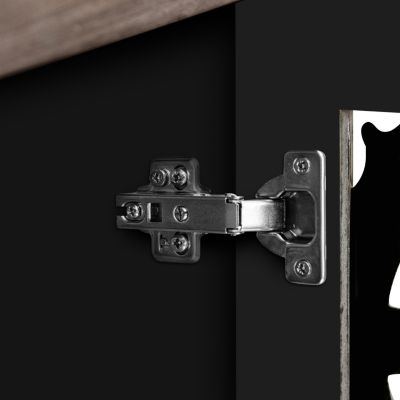 American Country Style Antique Cabinet for Living Room or Kitchen