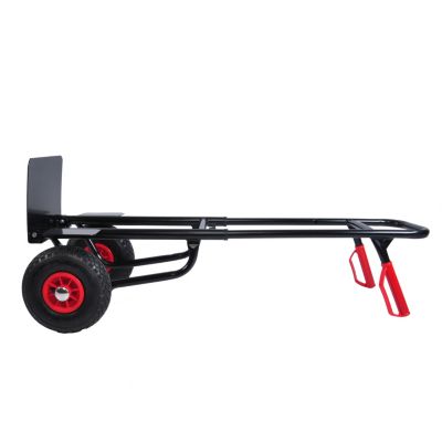 Streamdale 330 Lb Steel Trolley with Double Handles and Rubber Wheels